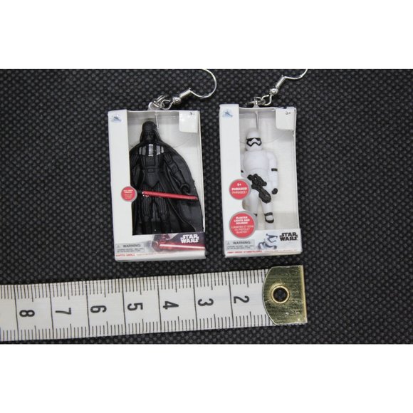 Mini Brands / Darth Vader and Storm Trooper earrings - Picture 5 of 8